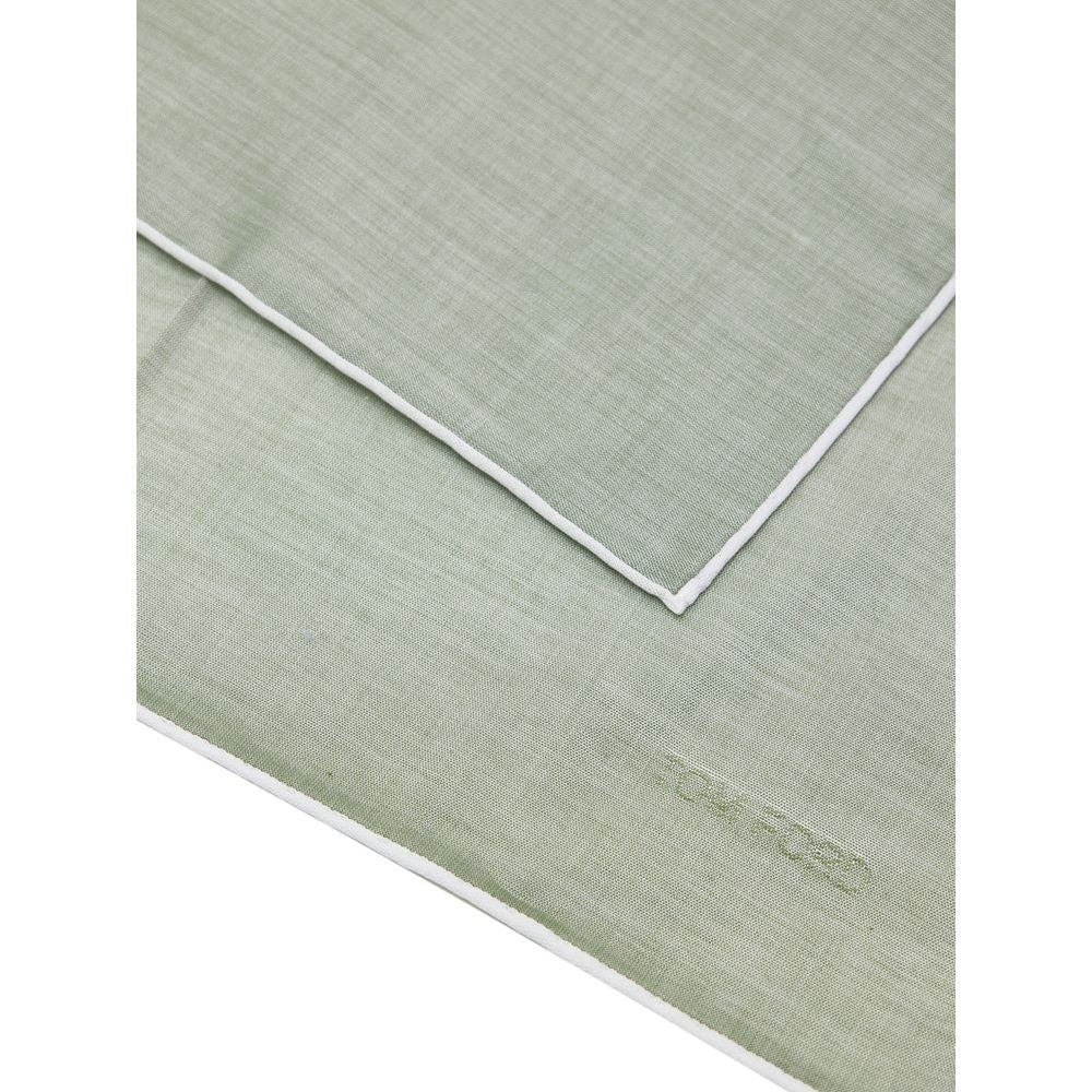 Tom Ford Green Cotton Clutch Bag