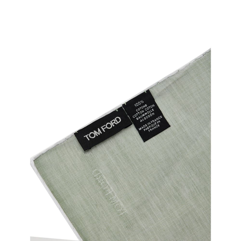 Tom Ford Green Cotton Clutch Bag