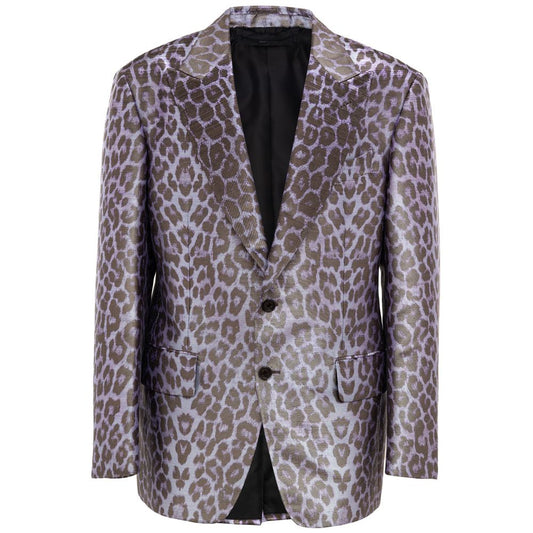 Tom Ford Purple Viscose Suit & Blazer