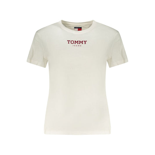 Tommy Hilfiger Bianco Cotton Women T-Shirt