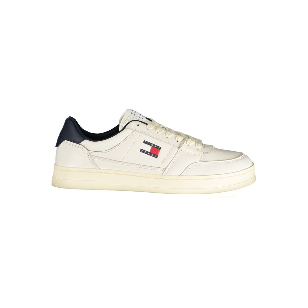 Tommy Hilfiger Bianco Leather Men Sneaker