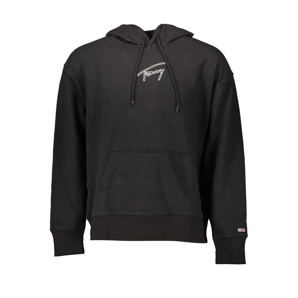 Tommy Hilfiger Black Cotton Sweatshirt