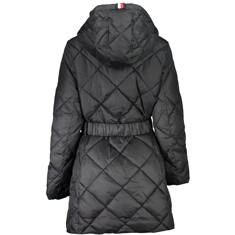 Tommy Hilfiger Black Polyester Jackets & Coat