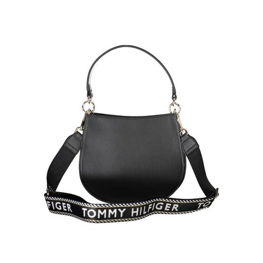 Bolso de mano Tommy Hilfiger de poliéster negro para mujer