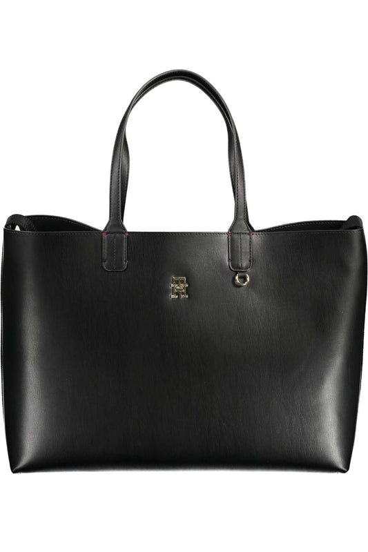 Tommy Hilfiger Black Polyethylene Women Handbag