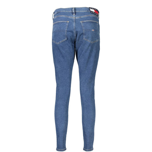 Tommy Hilfiger Blue Cotton Jeans & Pant