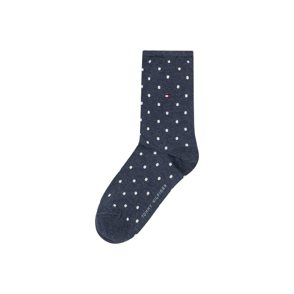 Tommy Hilfiger Blue Cotton Socks