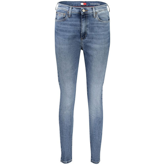 Tommy Hilfiger Blue Cotton Women Jeans