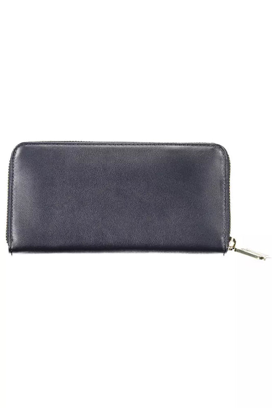 Tommy Hilfiger Blue Leather Women Wallet