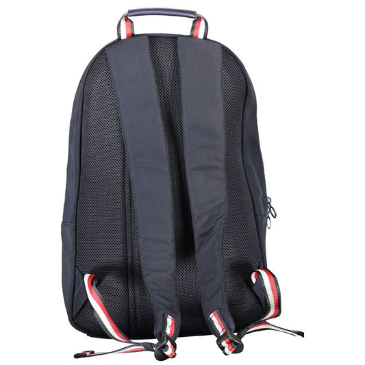 Tommy Hilfiger Blue Polyester Backpack