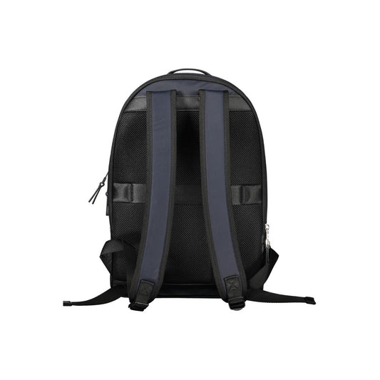 Tommy Hilfiger Blue Polyester Men Backpack