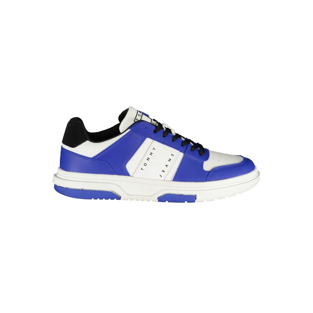 Tommy Hilfiger Blue Polyethylene Men Sneaker