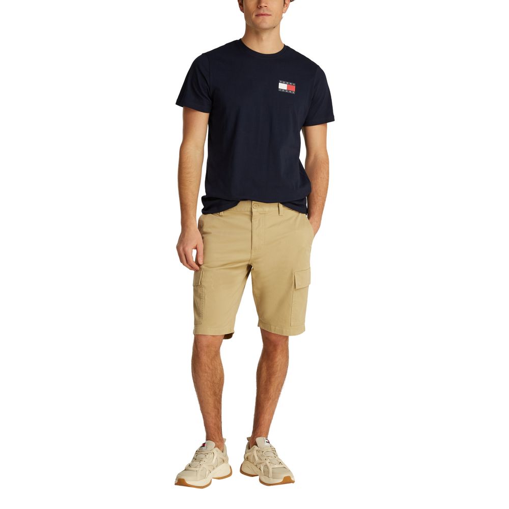 Tommy Hilfiger Jeans Beige Cotton Bermuda