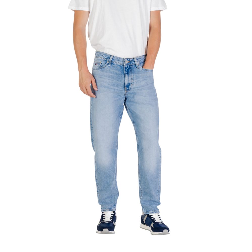 Tommy Hilfiger Jeans Light Blue Recycled Cotton Slim Fit Jeans