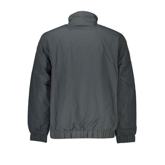 Tommy Hilfiger Sleek Gray Recycled Nylon Jacket