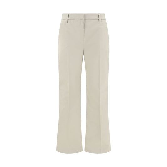 True Royal Sandy Beige Cotton Pants