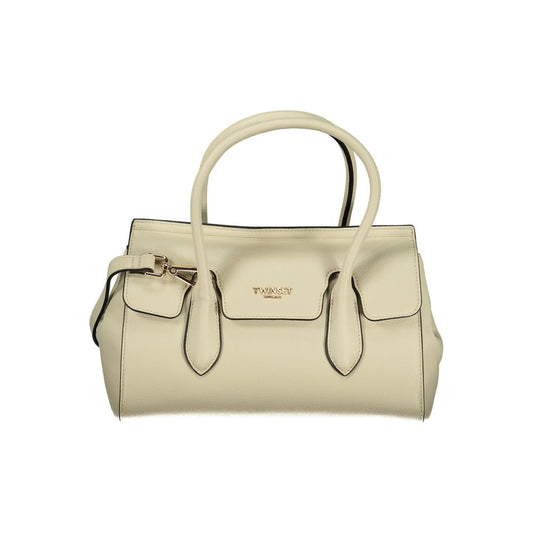 Twinset Beige Polyurethane Women Handbag