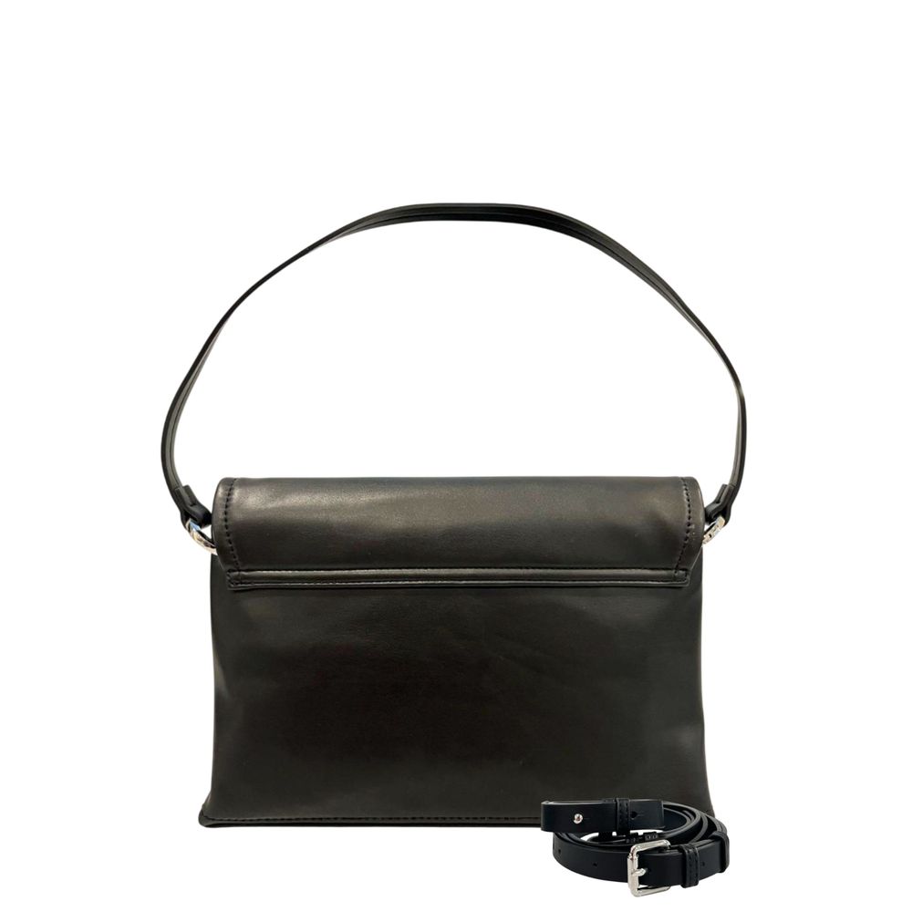 Twinset Black Polyethylene Clutch Bag