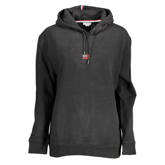U.S. POLO ASSN. Black Cotton Sweatshirt