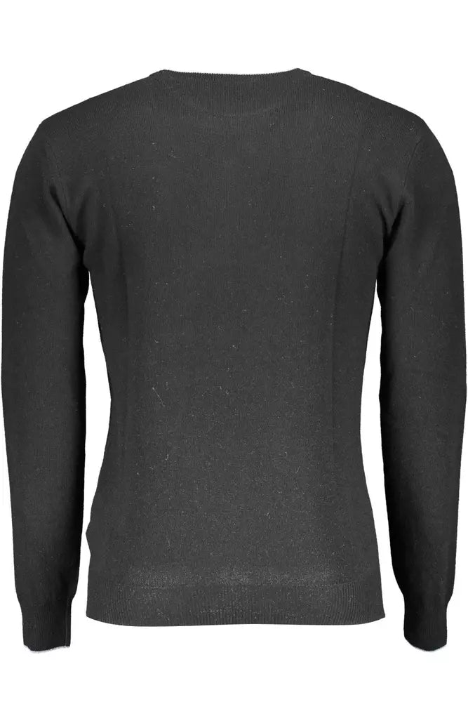 U.S. POLO ASSN. Black Wool Men Sweater