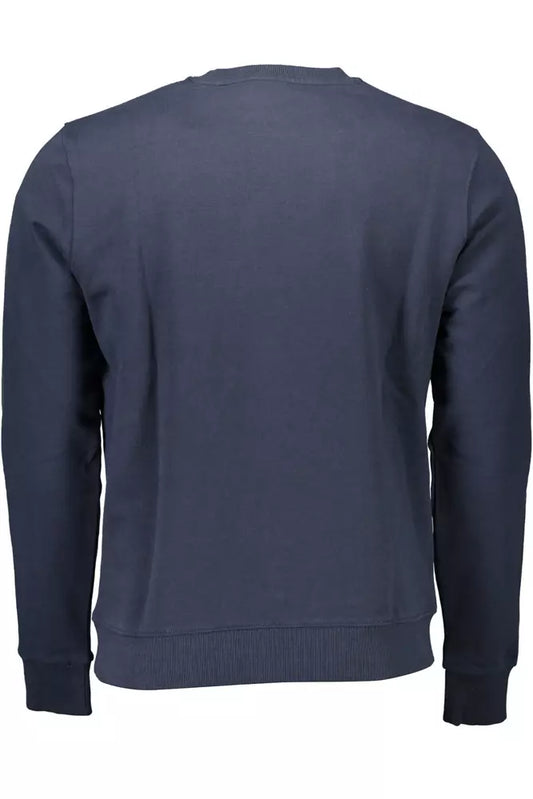 U.S. POLO ASSN. Blue Cotton Men Sweater