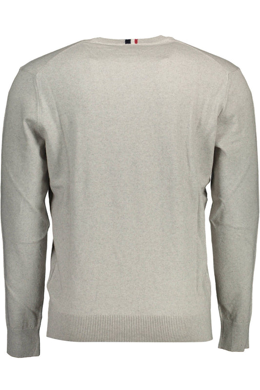 U.S. POLO ASSN. Gray Cotton Men Sweater