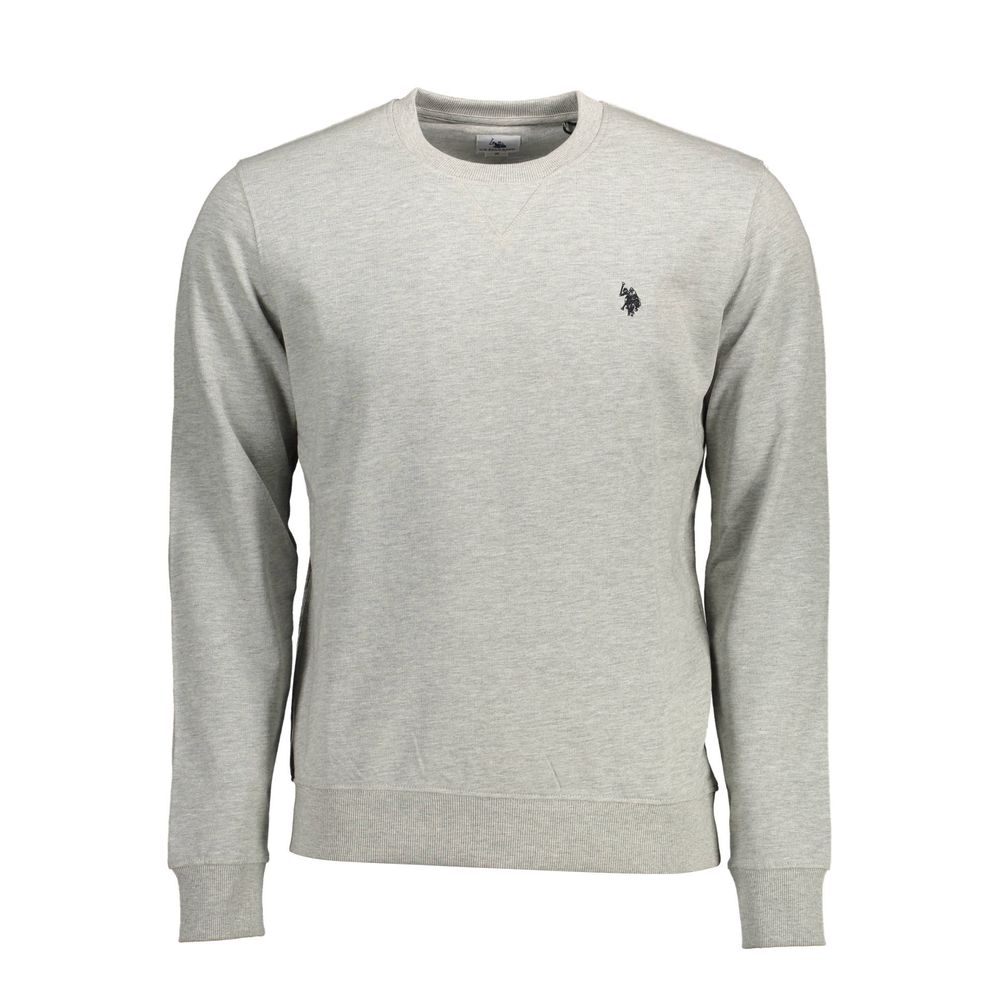 U.S. POLO ASSN. Gray Cotton Sweater