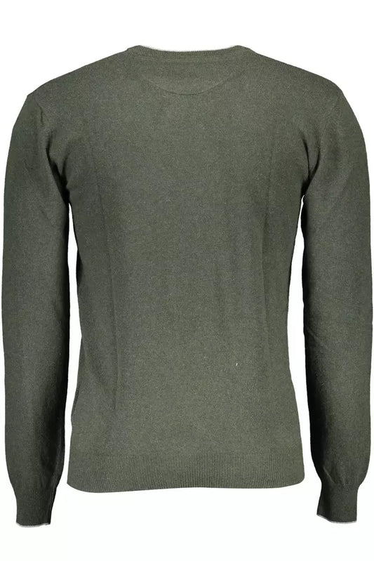 U.S. POLO ASSN. Green Wool Men Sweater