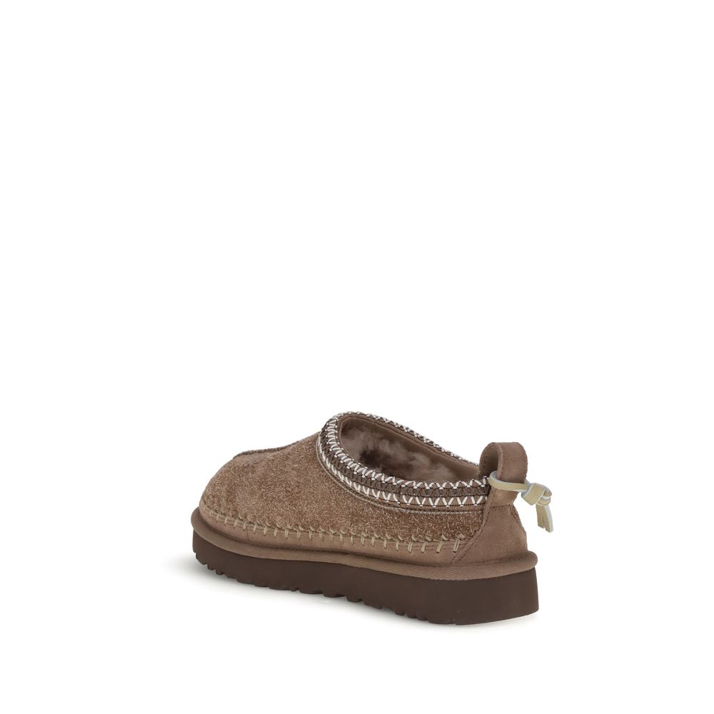 UGG Brown Leather Mules Copy