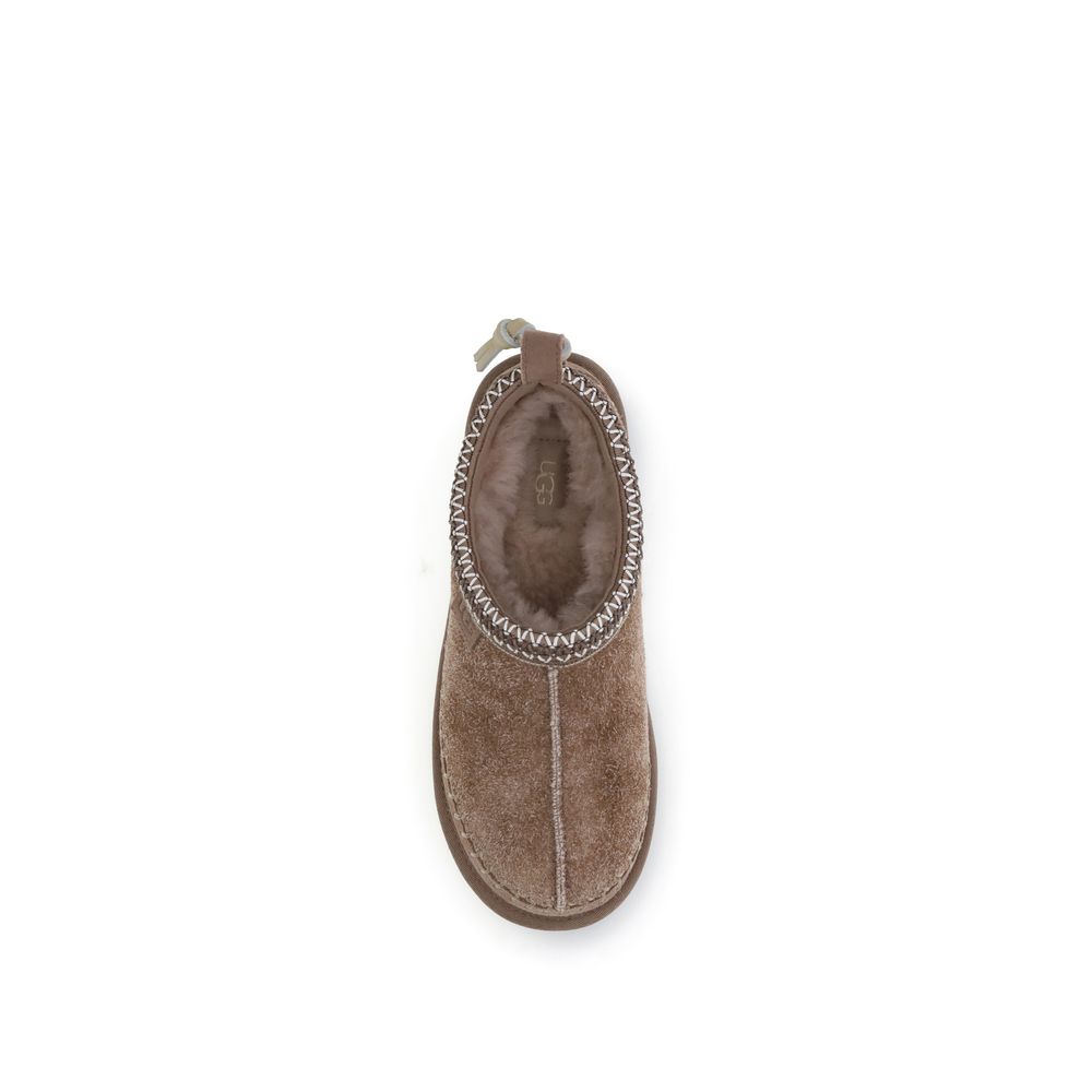 UGG Brown Leather Mules Copy