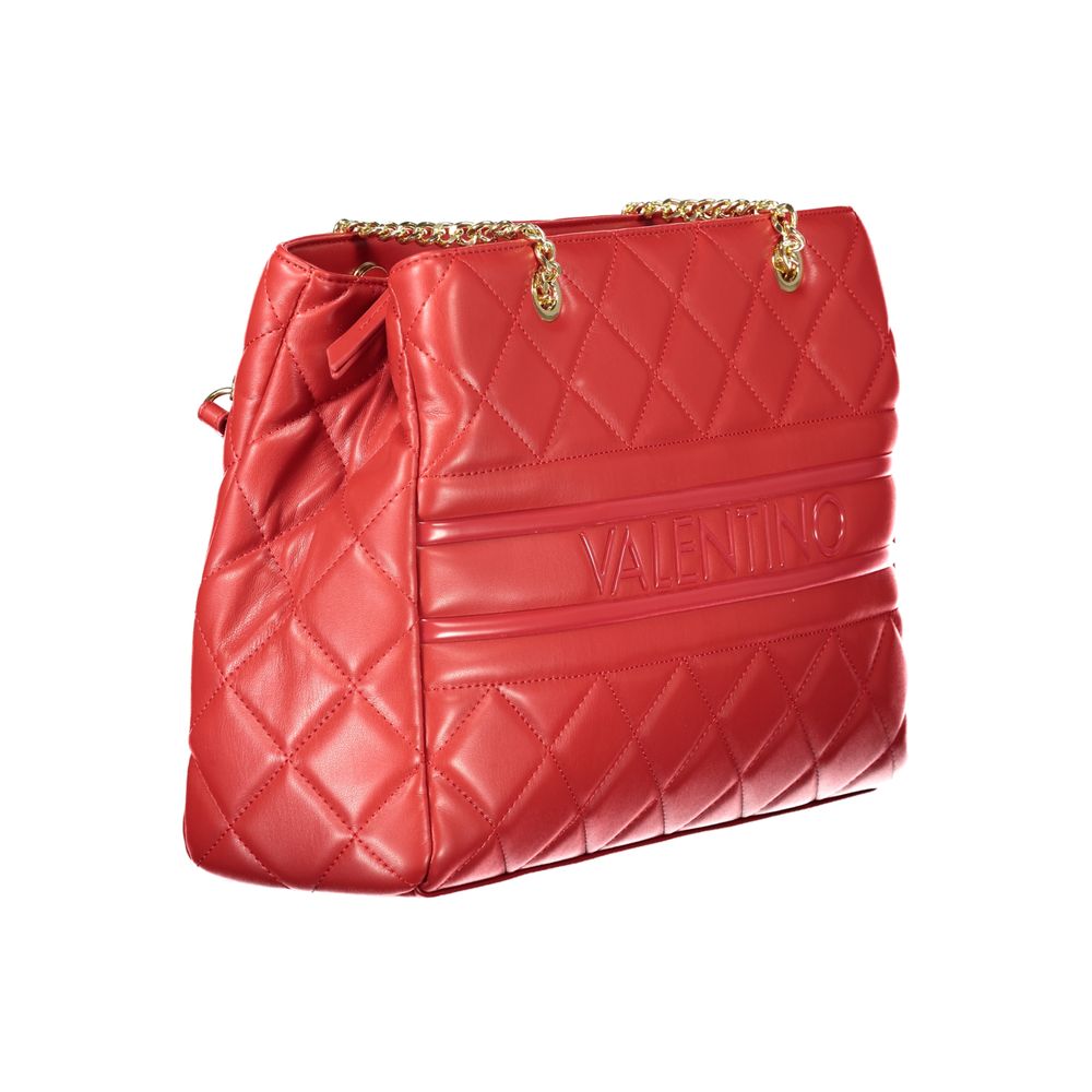 Valentino Bags Red Polyethylene Handbag