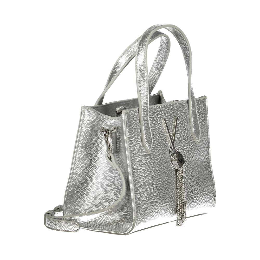 Valentino Bags Silver Polyethylene Handbag