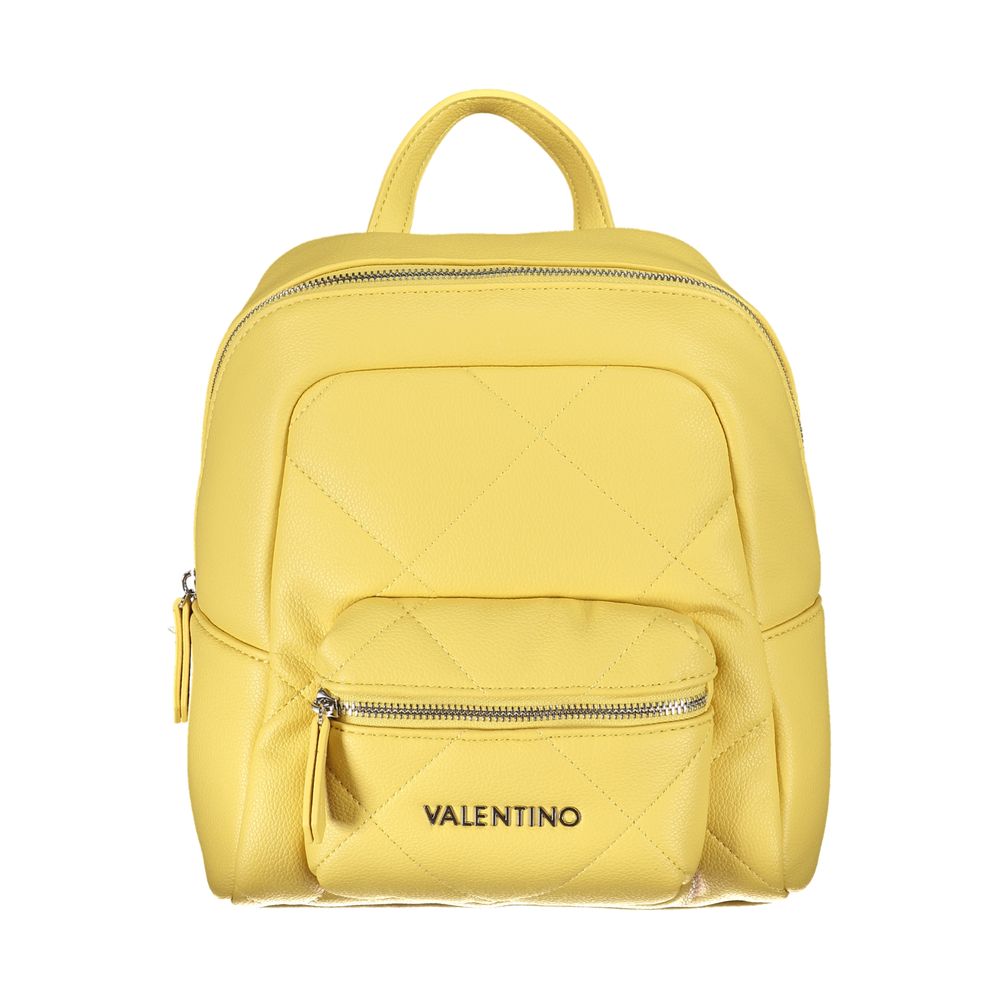 Valentino Bags Yellow Polyethylene Backpack