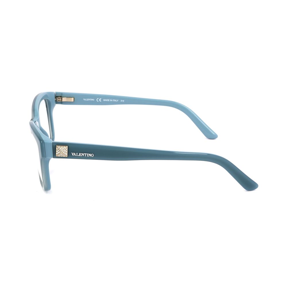 Valentino Blue Acetate Glasses Frames