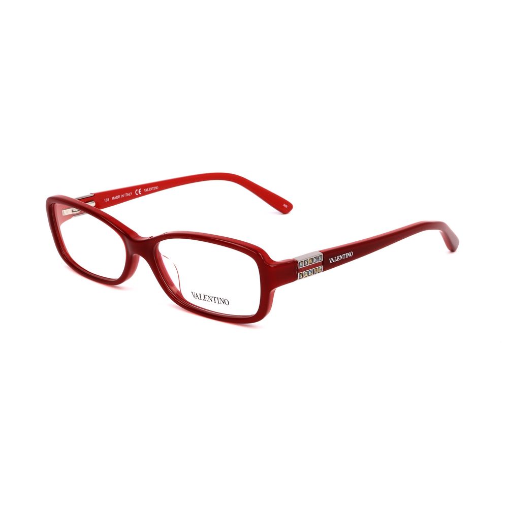 Valentino Bordeaux Acetate Glasses Frames