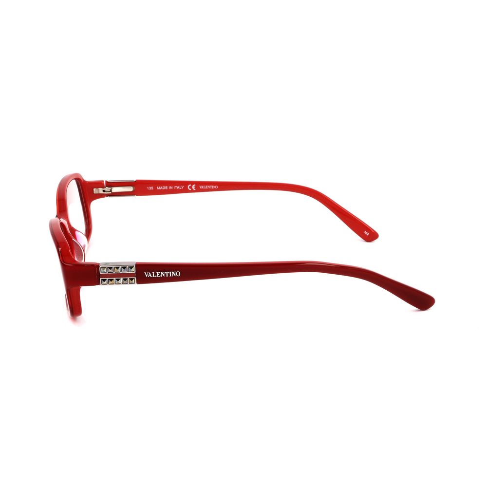 Valentino Bordeaux Acetate Glasses Frames