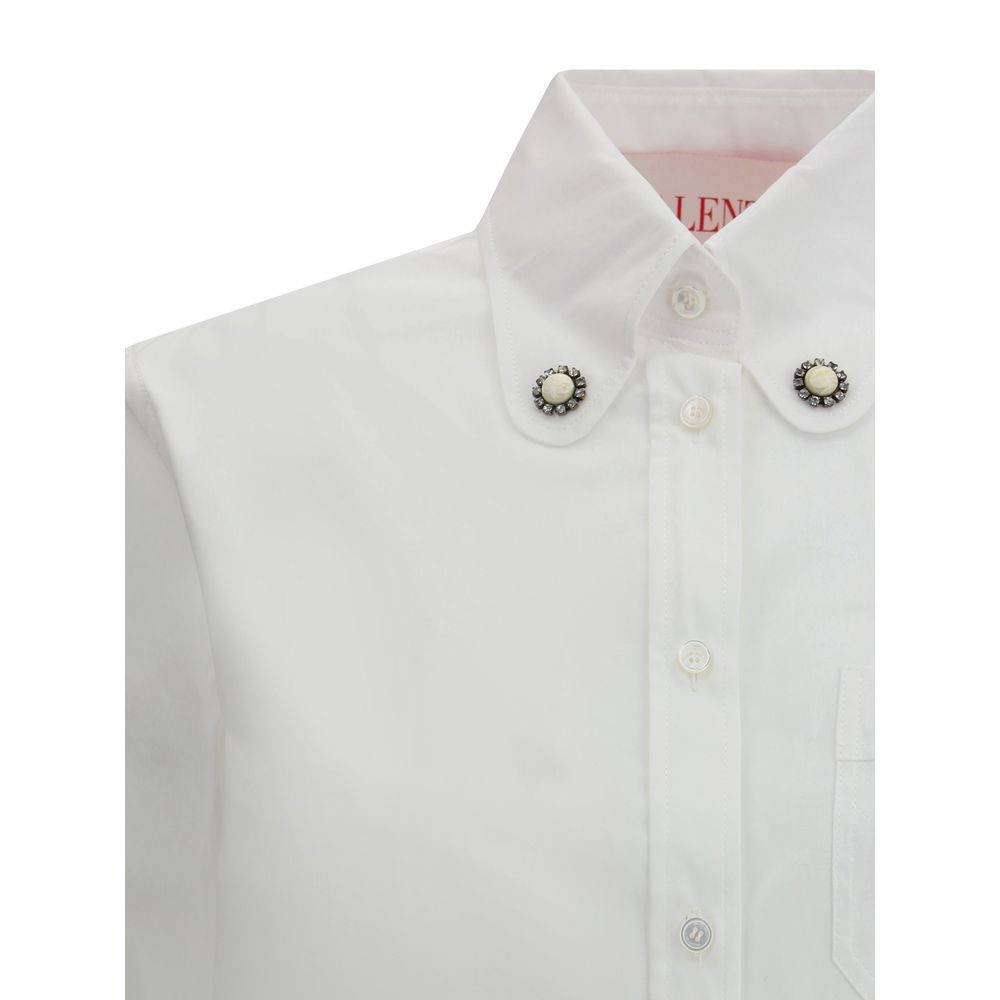 Valentino Pap Classic collar embellished Valentino's Shirt