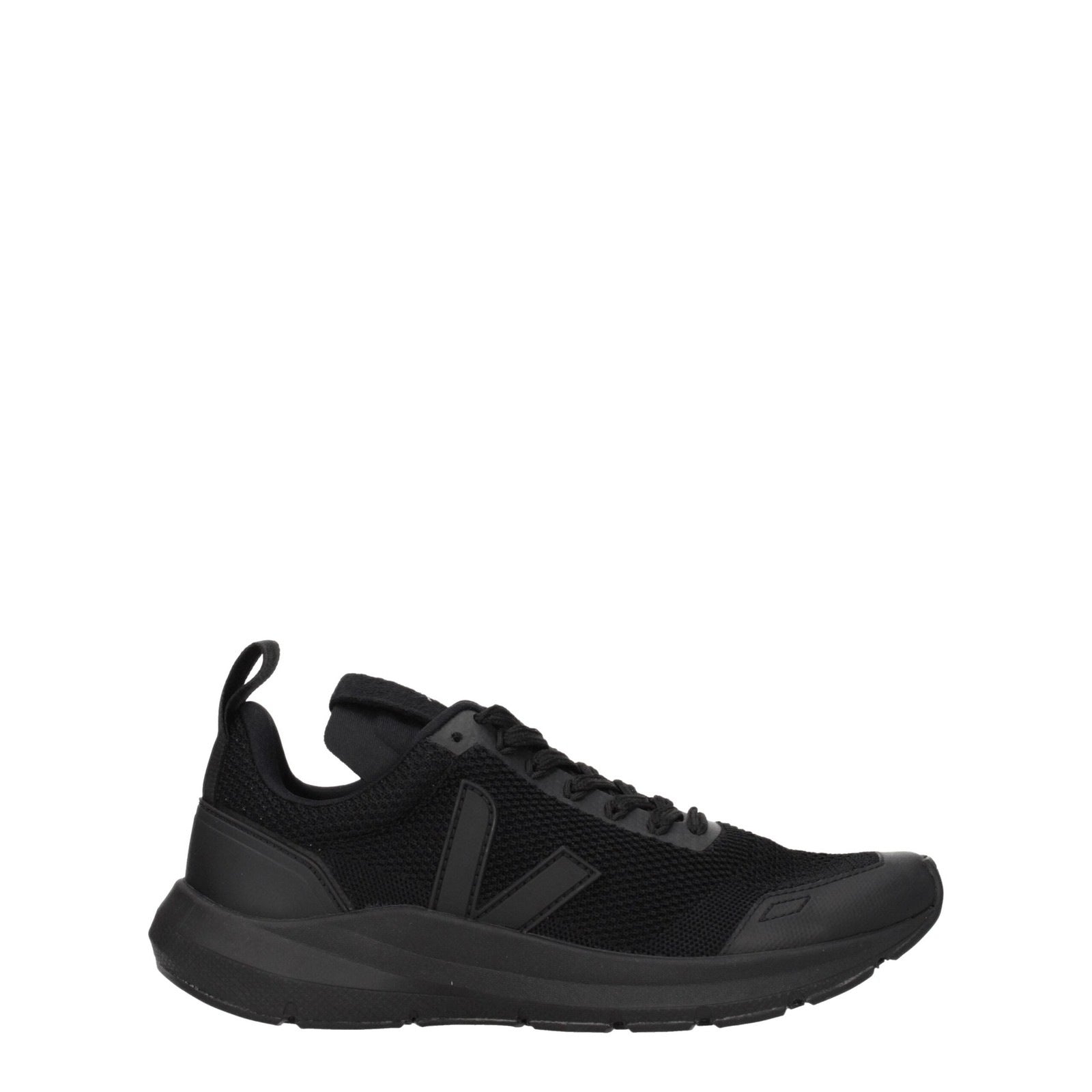 Veja Black Fabric Sneakers