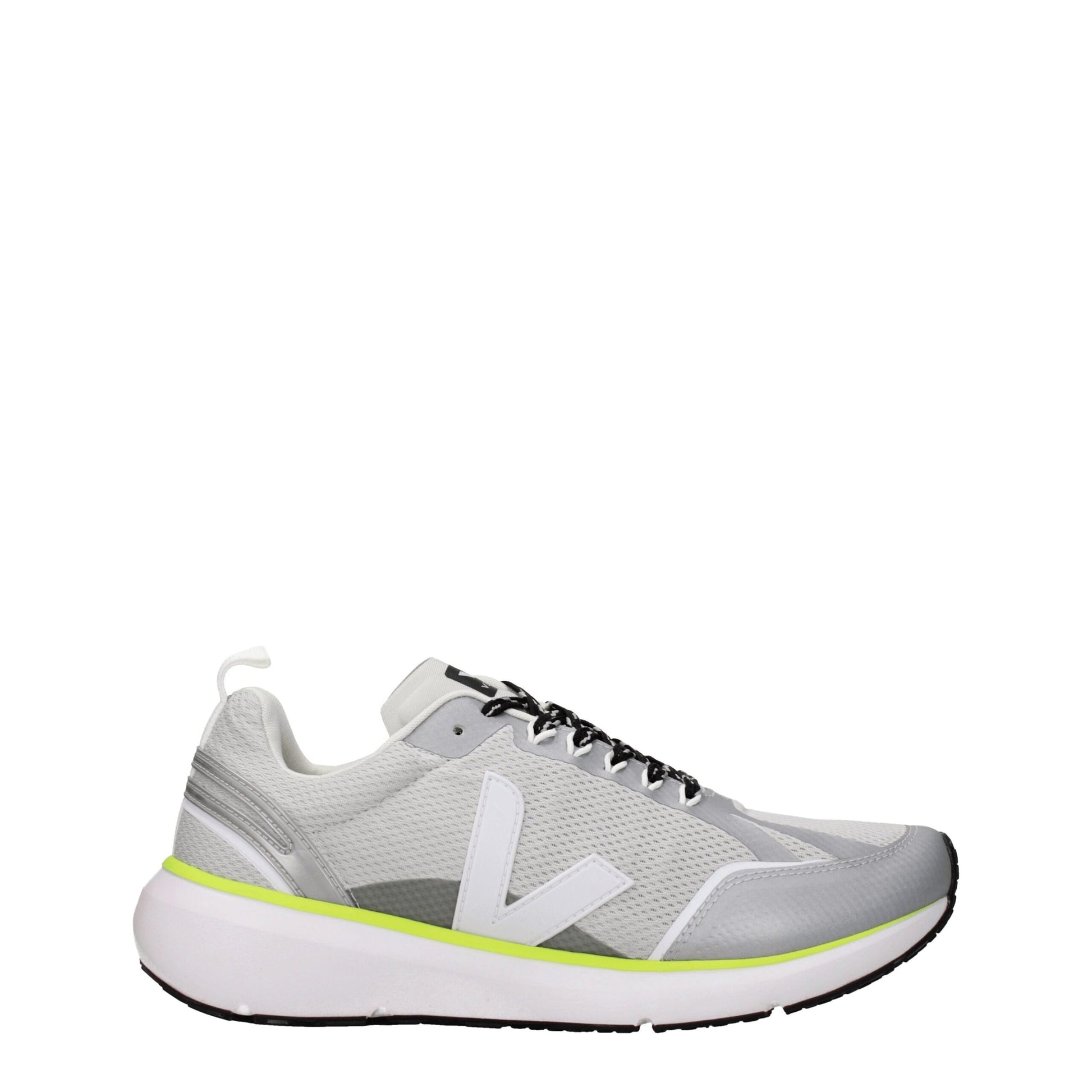 Veja Gray Fabric Sneakers