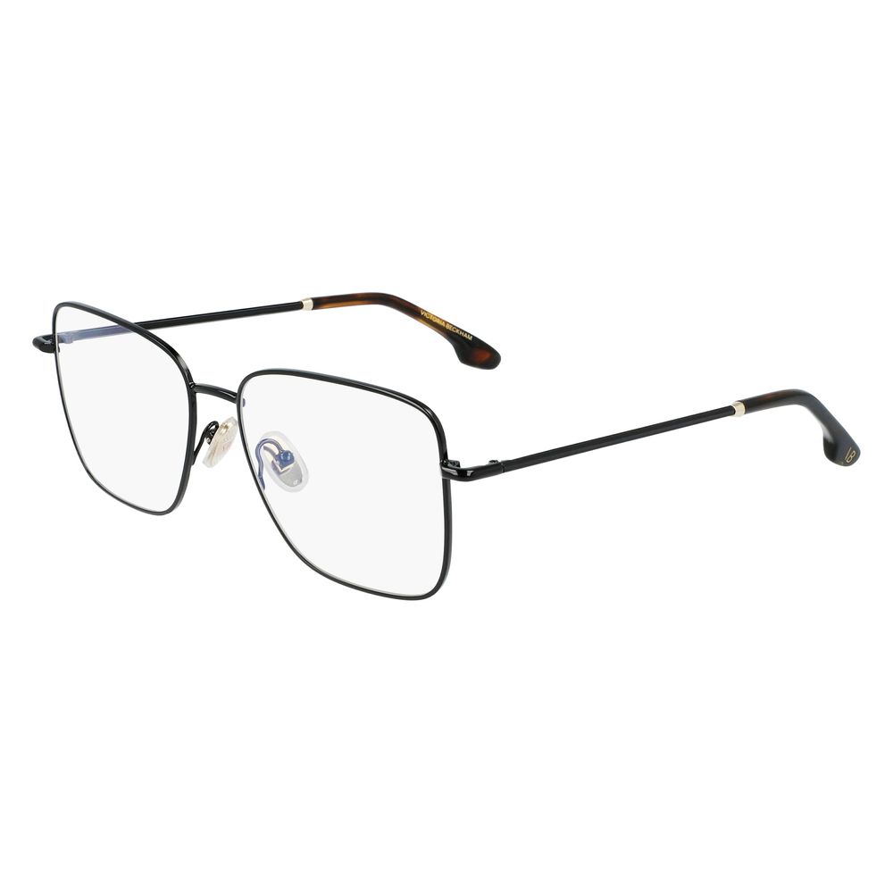Victoria Beckham Black Metal Glasses Frames