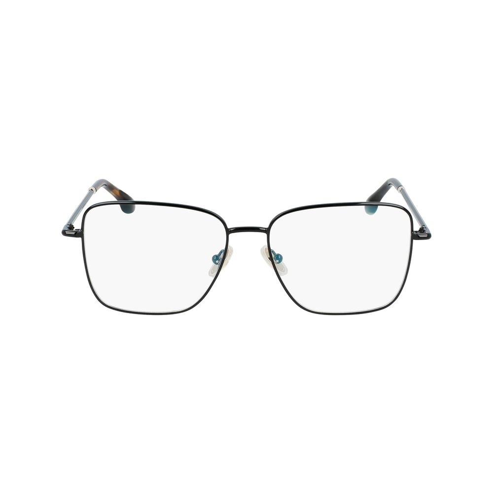 Victoria Beckham Black Metal Glasses Frames
