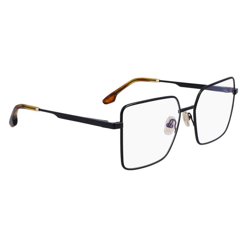 Victoria Beckham Black Metal Glasses Frames