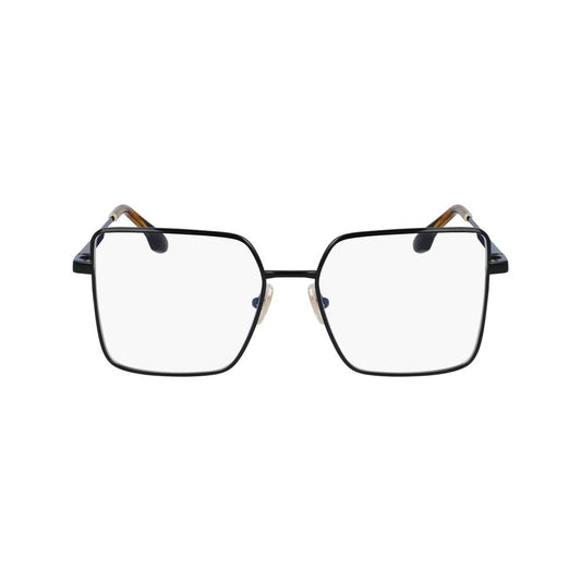 Victoria Beckham Black Metal Glasses Frames