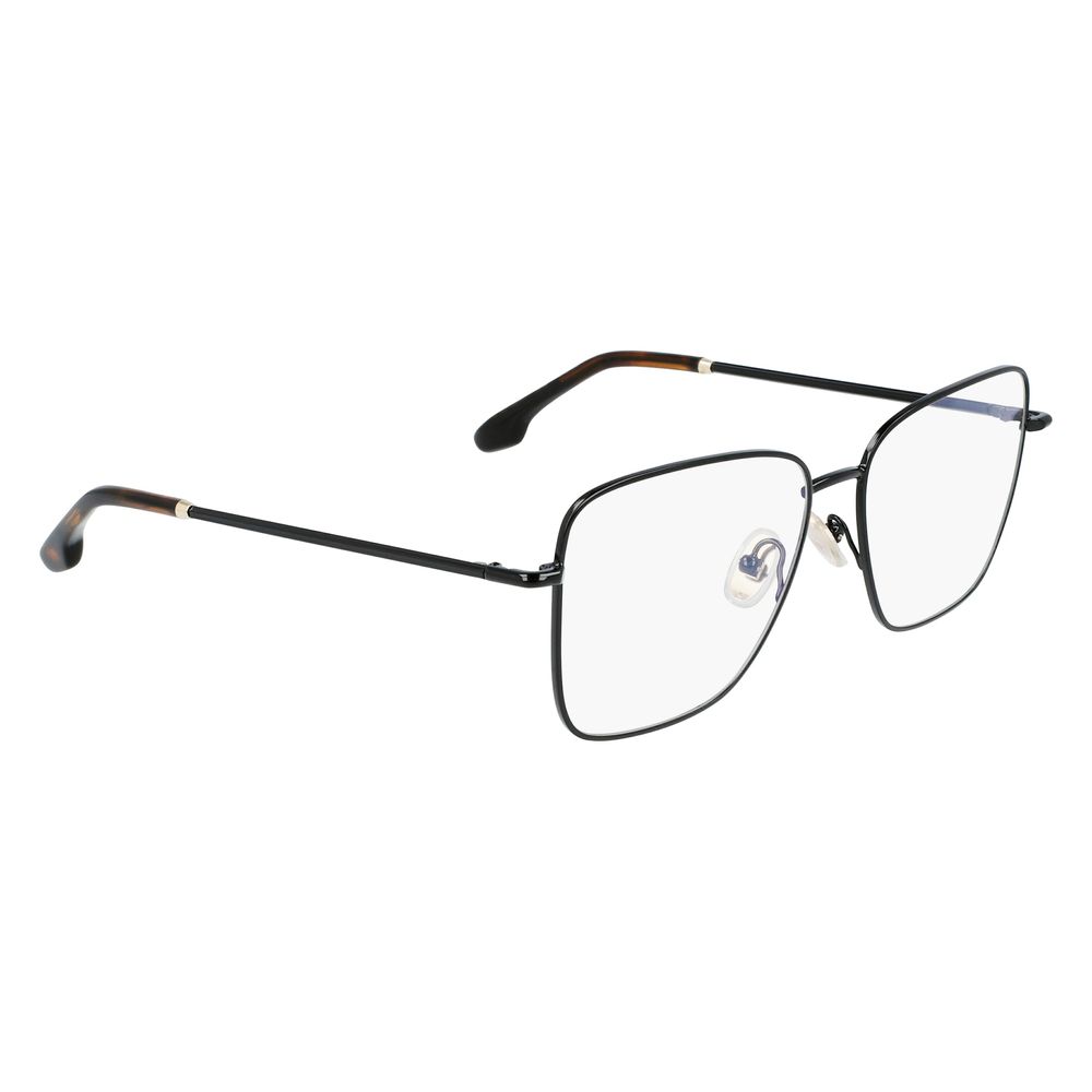 Victoria Beckham Black Metal Glasses Frames