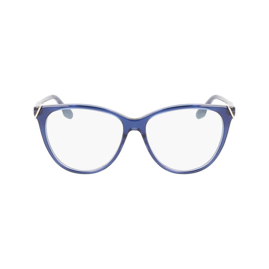 Victoria Beckham Blue Acetate Glasses Frames