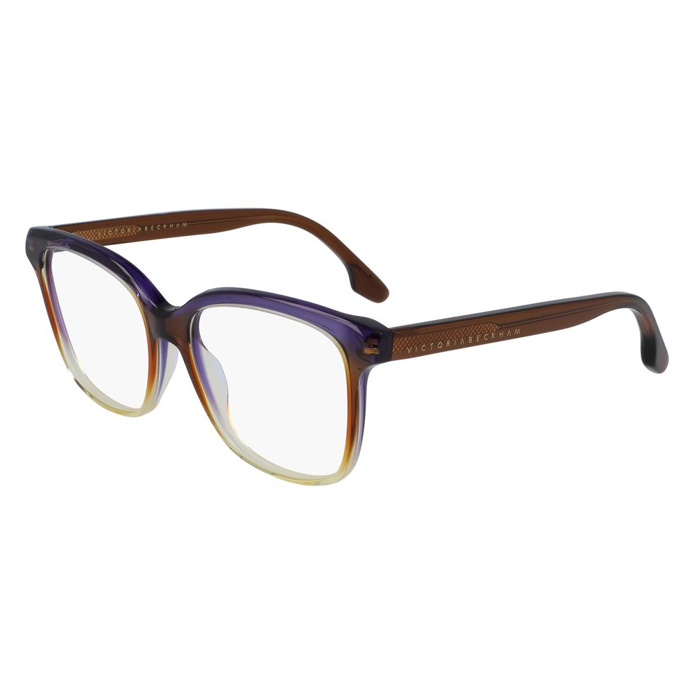Victoria Beckham Brown Acetate Glasses Frames