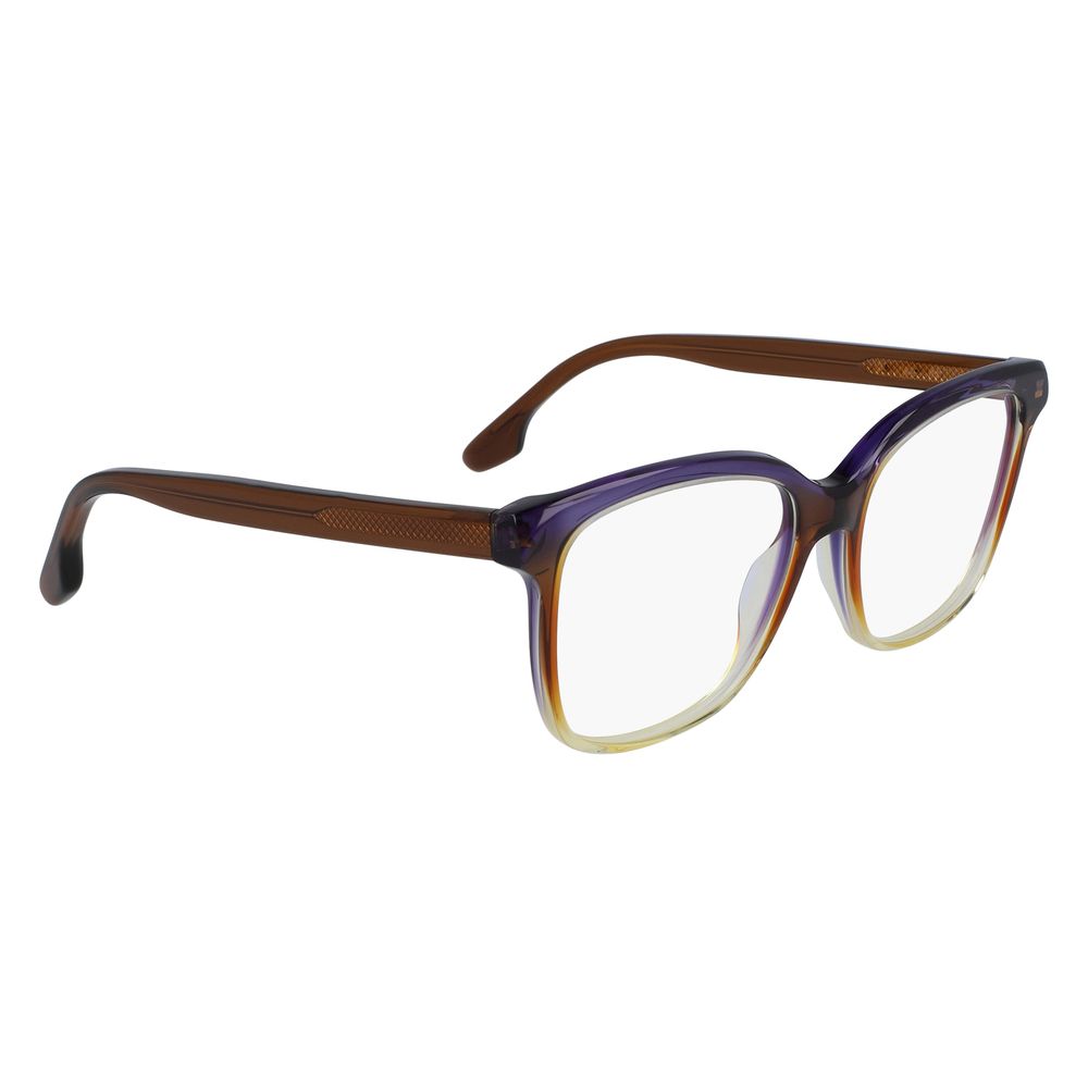 Victoria Beckham Brown Acetate Glasses Frames