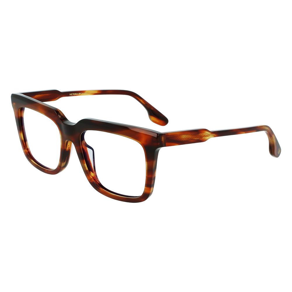 Victoria Beckham Brown Acetate Glasses Frames