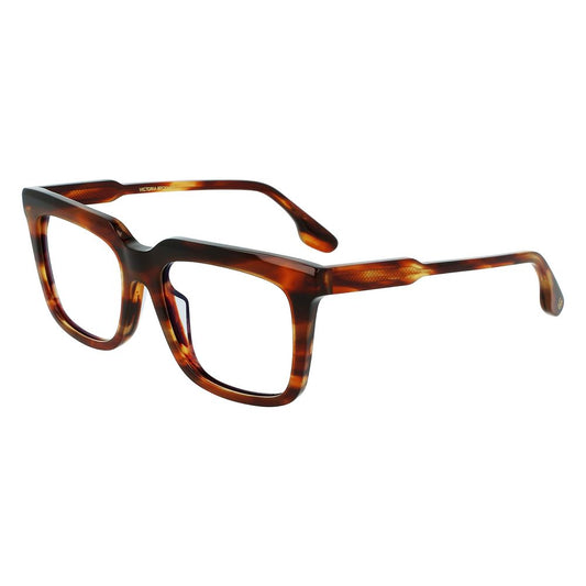 Victoria Beckham Brown Acetate Glasses Frames