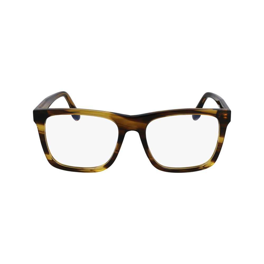 Victoria Beckham Brown Acetate Glasses Frames